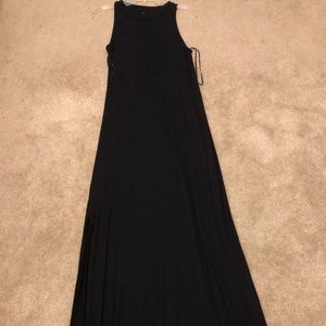 Bobeau - Long black tank style dress